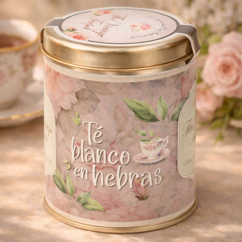 Té Blanco Puro en Hebras